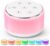 SBR LEGACY White Noise Sound Machine for Baby Sleeping with Night Light – 34 Relaxing Sounds, Rechargeable Sleep Soother for Babies, Kids & Adults, Portable Sound Machine for Home & Travel