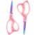 SCAIKTIG 8.5″ Heavy Duty Scissors All Purpose for Office School Crafts Sewing Fabric, 2-Pack, Sharp 2.5mm Titanium Blades, Pink Comfort Grip Handles, Teacher Desk & Classroom Supplies/Must-Have
