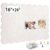 Scalloped Felt Bulletin Board for Wall, 24 x 16 Inches Pin Board with 20 Pushpins, Decorative Cork Alternative for Office, Foldable Picture Self Adhesive Vision Prayer Board, Oatmeal