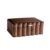 Scalloped Wooden Jewelry Box with Lid, Natural Wood Trinket Organizer