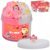 Scemted Cloud Slime,Glowing Axolotl,Peach Add Ins Charms and Non-Sticky, Stress Relief Scented Toy,DIY Slime Party Favor,Christmas Stocking Stuffers for Kids (7oz 200ML)