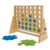 Schildkröt® XXL Four wins strategy game made of sustainable FSC wood, four in one row for children and adults, 2 players