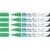 Schneider 120104 Paint-It Acrylic Pens with 2 mm Bullet Tip, High Coverage Acrylic Paints for Wood, Canvas, Stone and Much More, Pack of 5, Green