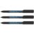 Schneider Maxx 224 M Permanent Marker Pen 1.0mm Medium Line, Black 3 Pack