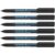 Schneider Maxx 224 M Permanent Marker Pen 1.0mm Medium Line, Black 6 Pack
