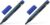 Schneider Pen, Maxx 130 Marker, 1-3 mm, Blister Pack, Blue (71303) (Pack of 2)