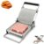 Schnitzel Press Machine, Stainless Steel Manual Meat Tenderizer, Heavy Duty Steak Softening Tool, Quick Processing Manual Meat Tenderizer, Kitchen Gadget for Home BBQ Cooking Meal Prep Tool