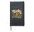 School Librarian Plant Lover Books And Plants Groovy Hardcover Journal, Black