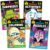 School Zone Spooky Halloween Activity 4-Pack Workbook Set: 192 Pages, Preschool, Kindergarten, Mazes, Hidden Pictures, Connect the Dots, Coloring Book, Stickers & Learning Games, Ages 3 to 6