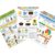 Science Data Graphs Tools, Bar Pie Charts, Plant Growth 3 Poster Set — 3 Prints 12×18 Inch US Made