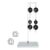 Science Experiment Pulley Systems Set with Metal Stand and Weights for Mechanics Learning in Physics Classes Laboratory Pulley Systems