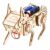 Science Project Learning Toy Robot Dog Model for Voice Activated Robotic Dog Hand Craft Set with Wood Materials Interactive Science Toy