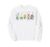 Science Teacher Doodle Characters Biology Chemistry School Sweatshirt