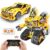 Sciencow 2-in-1 STEM Building Toys for Kids Ages 8-12, APP & Remote Controlled Robotic Building Blocks Kits, 901 Pcs Science Educational Gift for Boys Girls
