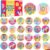 SCIONE 52 Pack Sports Baseball Party Favors Fidget Spinner for Kids Birthday, Baseball Sweet Fidget Spinner Bulk for Classroom Rewards, Goodie Bag Stuffers, Baseball Themed Party Supplies