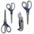 Scissors with Box Cutter