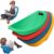 Scoop Rocker Chair Multicolor, Flexible Seating for Classroom Elementary, Floor Chair with Back Support, Portable Plastic Reading Chairs, Sensory Seating Rocker Egg Chairs, 4 Pcs
