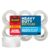 Scotch Heavy Duty Recycled Packaging Tape, 1.88 in x 54.6 yd, 6-Pack