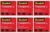 Scotch Premium Transparent Film Tape, Clear, 1/2 Inch x 36 Yards (600), 6 Packs