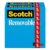 Scotch Removable Tape, 3M Adhesive Tape Sticks and Re-Sticks and Offers Clean Removal from Paper Surfaces, 3/4 in. x 1,296 in., 2 Rolls, 1 in. Core