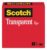 Scotch Transparent Tape, 1 in x 2592 in, 1 Roll