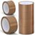 Scott 11 Packaging Tape, Brown, 6 Rolls, 48mm X 66m, Heavy Duty, Low Noise, Secure & Sticky Parcel Tape for Packing Boxes, Moving Boxes, Packing Tape Strong for Moving House