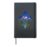 Scouting Artistic Fleur De Lis Night Sky Outdoor Art Hardcover Journal, Black