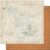 Scrapbook Customs 30903 Zion National Park Map and Words Utah 12″ x 12″ Double-Sided Cardstock Scrapbook Paper – 1 Sheet
