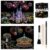 Scratch Art Rainbow Painting Paper 16” x 11.2” Sketch Pad Night View Scratchboard for Teens & Adults, Engraving & Craft Set, Scratch Painting Gift, 2 Pack with 6 Tools (Castle – Amusement Park)