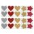 Scratch Off Stickers 200Pcs Scratch Off Stickers Star Heart Peel Stick DIY Kids Gender Shower Business Messages