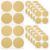 Scratch Off Stickers 600pcs Scratch Off Stickers Round Clear Reward Labels for Calendar Nail Art Gender Reveal Golden Dot Decoration