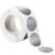 Scratch Off Stickers 8 Rolls 300Pcs/roll Per WAD Silver Scratch Off Stickers Round Shape Labels Sticker DIY Handmade for Game Scratch Sticker Labels Stationery