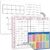 SCRIBBLEDO 11″ x 14″ Dry Erase Multiplication Chart Whiteboard Double Sided Multiplication Table White Board for Homeschool Classroom Students Math Manipulative for All Ages