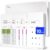 SCRIBBLEDO Base Ten Blocks 9”x12” Small White Board Dry Erase Sheets Math Manipulatives Place Value Number Blocks Math Supplies Teacher Students Classroom Pack of 10 Sheets