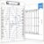 SCRIBBLEDO Football Dry Erase Whiteboard for Coaches, 15×9 Double Sided Coaching Clipboard for Plays Drills and Lineups, Coach Gift