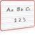 SCRIBBLEDO Magnetic Lined Dry Erase Whiteboard 9 x 12, Double Sided