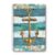 Scribesense Spiral Lined Notebook,Double-Wire College Ruled Journal for College Office,5.71x 8.26 in – Nautical-Themed Design with Anchor on Distressed Wood Planks