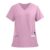 Scrubs for Women V-Neck Curved Short Sleeve 2 Pockets Medical Scrub Top