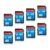 SD Card 4GB, 8-Pack MLC Flash Memory Cards, High Speed Full HD Video Recording Secure Digital Cards for Camera DSLR Action Cam Camcorder Phone Digital Device