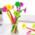 SDREYKUF 20 Pcs Colorful Cute Flower Plastic Stationery Gel Pen Signature Writing Supplies Home Decor School