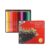 SDREYKUF 24 Colours Water Soluble Colour Pencils Paint Brushes Colouring Hand Painting Chinese Set