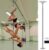 SDVantage Dance Pole 2.2M 2.7M 3M 3.2M 3.6M 3.7M 3.8M Non Ceiling Mounted Pole for Beginners Exercise, 45Mm Portable Removable Dance Pole Kit,Silver-3.2M-3.4M/10.5Ft-11Ft