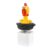 Seagull Mineral Button Keychain Set, Rechargeable Mechanical Push-Button Stress-Relieving Desktop Toy, Portable Stress-reducing Keychain, an Interesting and Anxiety-Relieving Toy