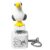 Seagull Mine Sound Keychain,Rechargeable Animal Keychains with Sound and Colorful Lights,Fidget Toys Adults Anxiety Relief(1pcs)