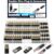 Seamaka 150Pcs Quick Connect Wire Connectors,Low Voltage No Stripping Double Wire Plug in Connector,2 Pin Solderless Wire Splice Connector for LED Strip Lights, DIY, Low-Voltage & Model Kit, 18-22AWG