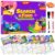 Search and Find Activity Books for Kids Ages 3-5, 2 In 1 Princess Preschool Educational Seek Game Coloring Books, Travel Games Toys for Car Airplane, Road Trip Activities for Kids, Birthday Gifts