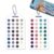 Season Color Palette Cards 2 Pieces Double-Sided Scratch-Proof Guide