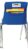 Seat Sack Student Chair Storage Pocket – 15″, Single Pocket, Classroom Chair Organizer for Student Desks, Durable Over-the-Chair Storage, Blue, 1-Pack