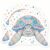 Sea Turtle Magnets – Floral Ocean Life – Cute Animal Decor – Refrigerator Magnets Set – 2 Pack for Kitchen Art – 5″ Design – Sticks to Fridges, Lockers, Toolboxes & More – Made in USA – AQM29952
