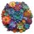 SECOGM Wooden Puzzles for Adults – Mandala Succulent Wood Puzzles Adult – Unique Animal Shape Wooden Jigsaw Puzzles for Adults – Birthday Gifts for Puzzle Lovers, Family (8.4 * 8.4in – 100 Pieces)